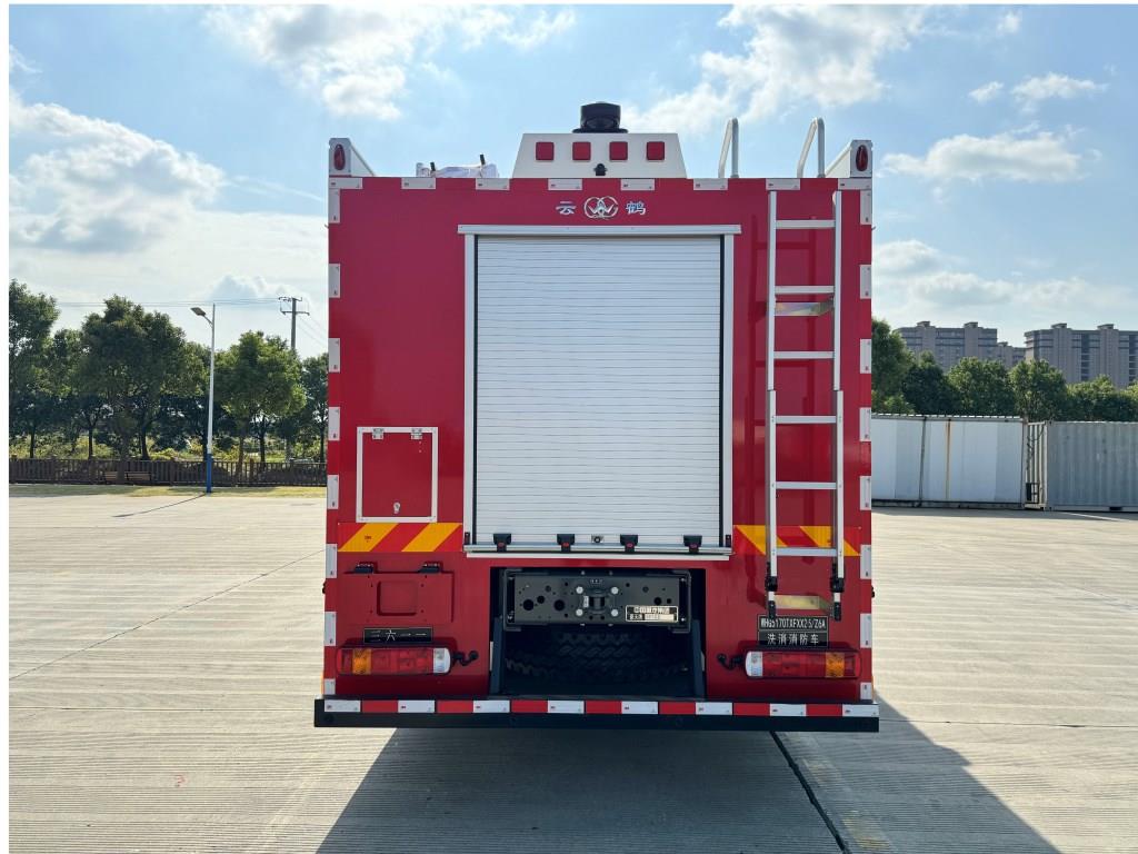 云鹤牌WHG5160TXFXX25/Z6A洗消消防车公告图片