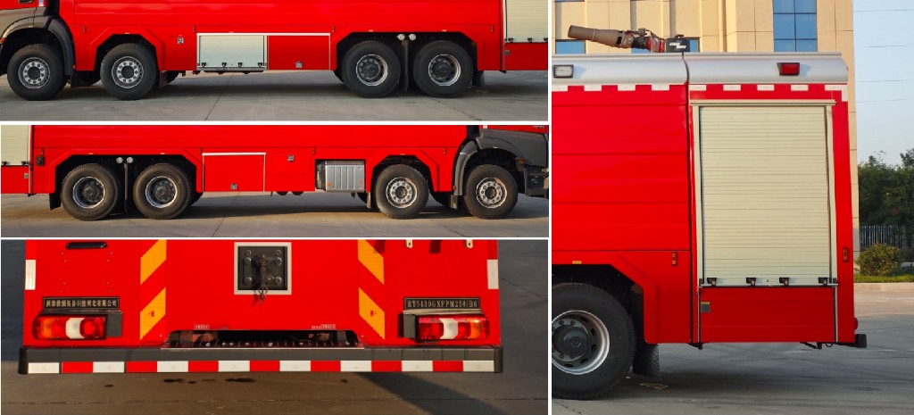 潤(rùn)泰牌RT5430GXFPM250/B6泡沫消防車(chē)公告圖片