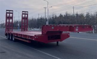 低平板半挂车