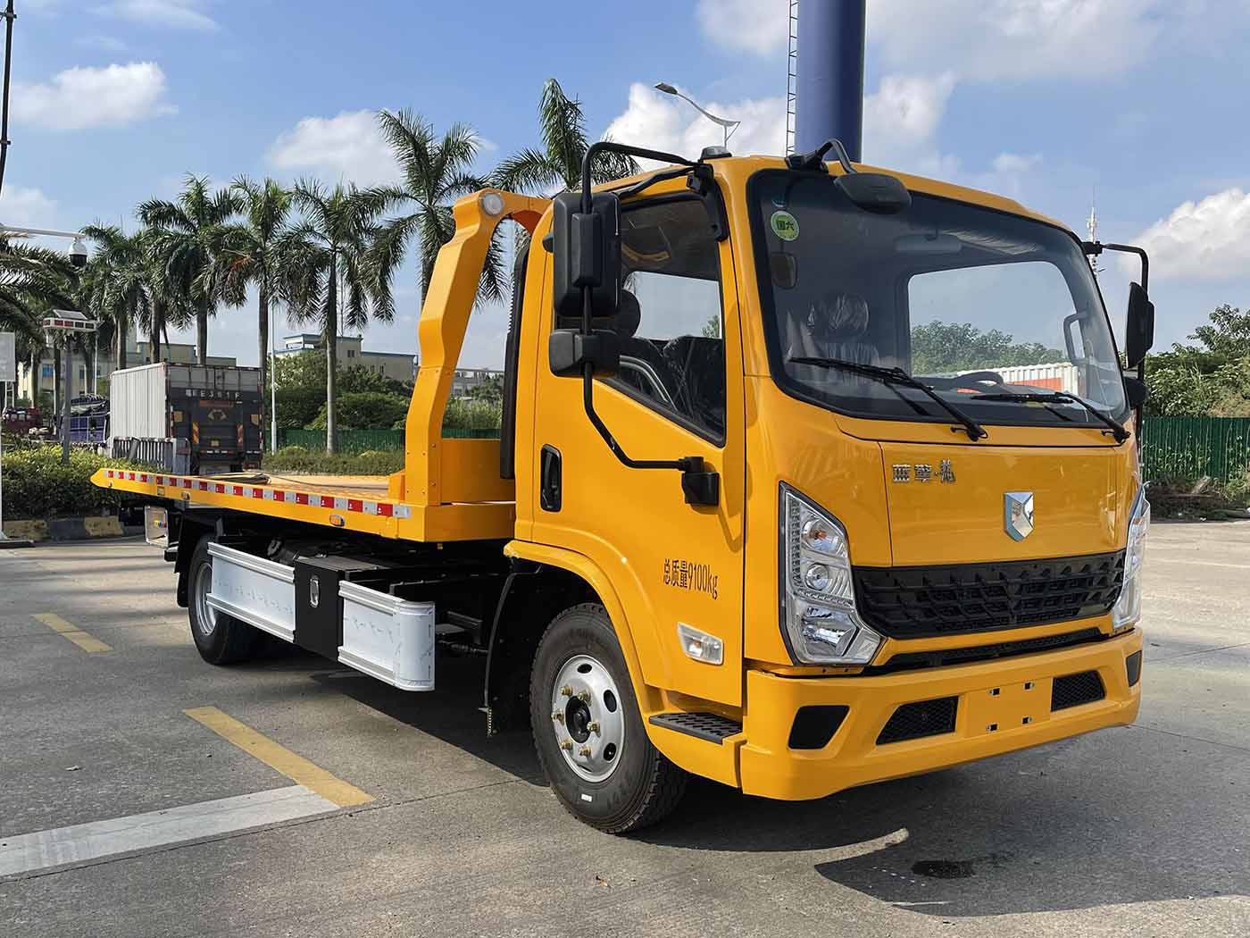 粤海牌YH5090TQZ306PHEV插电式混合动力清障车