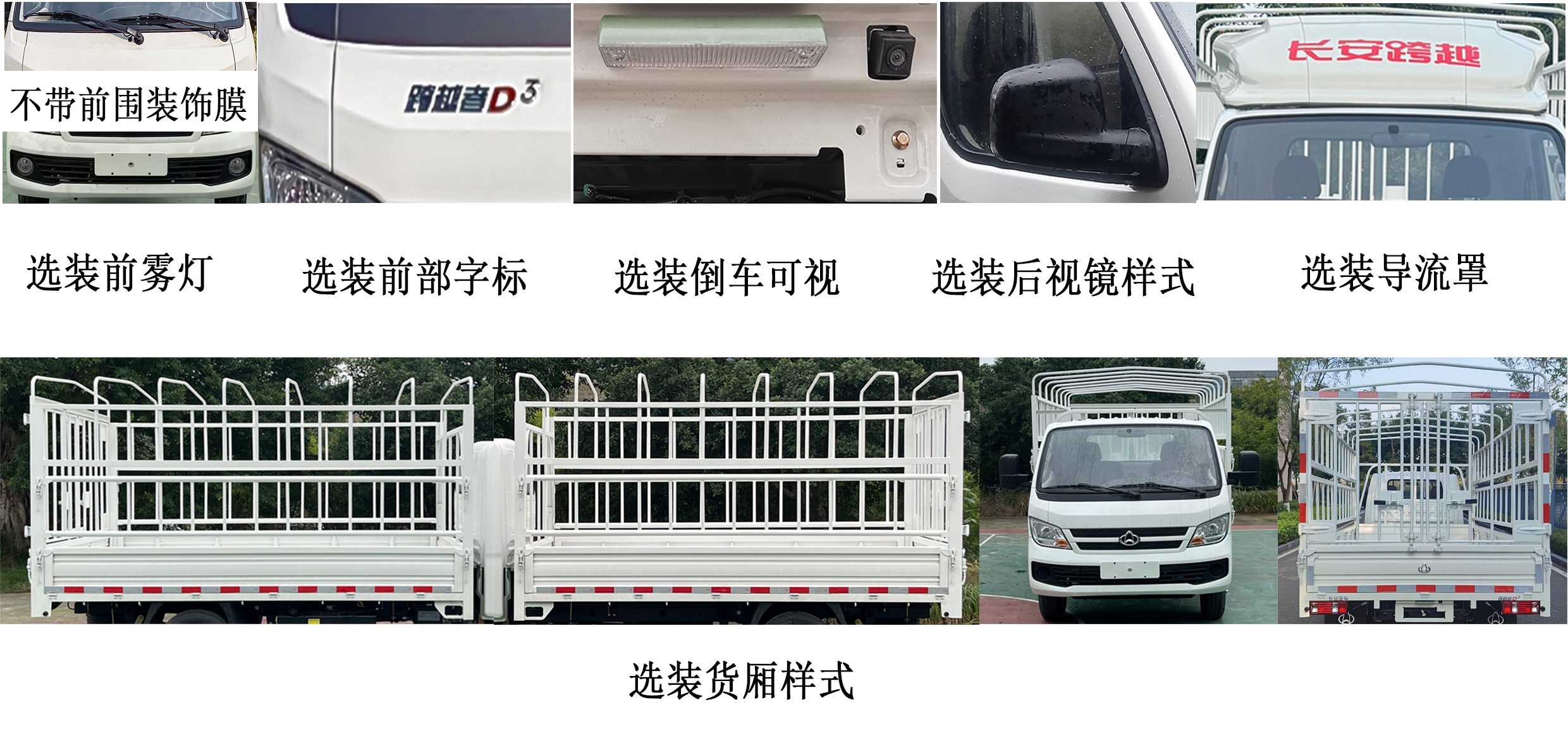 長(zhǎng)安牌CKS5032CCYD3BD6B2倉(cāng)柵式運(yùn)輸車公告圖片