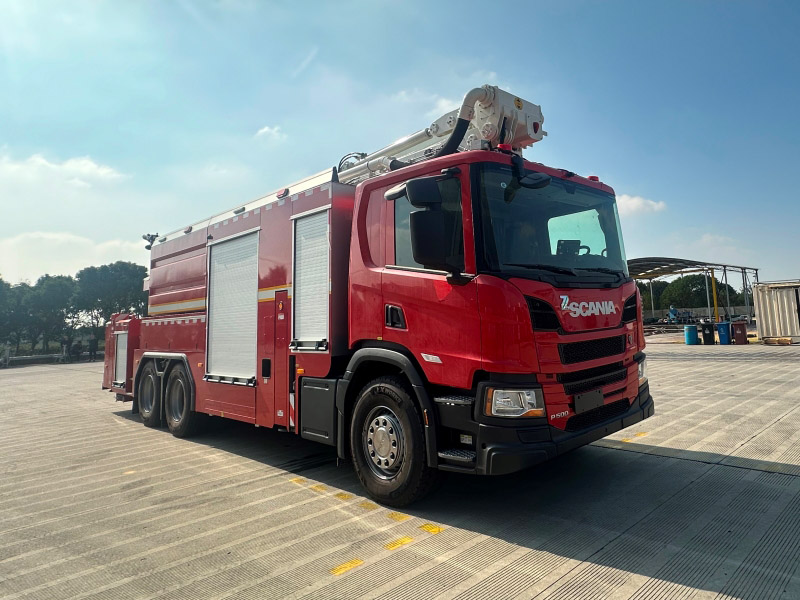 中联牌ZLF5341JXFJP36举高喷射消防车