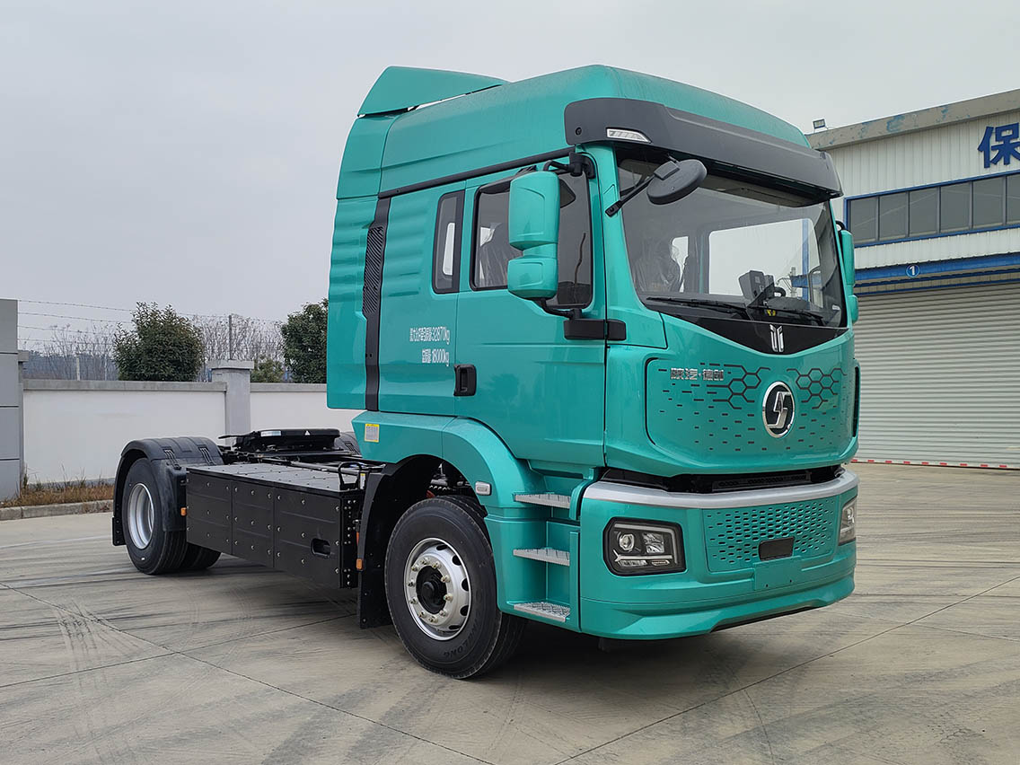 陕汽牌 571马力 纯电动牵引汽车(SX4187MF1XBEV1)