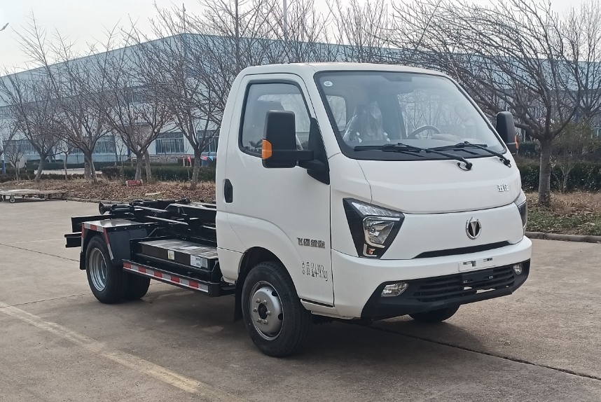 WZK5044ZXXD66BEV 五征牌纯电动车厢可卸式垃圾车图片
