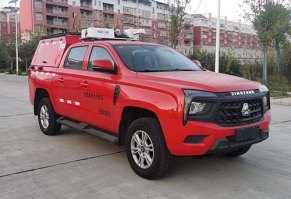 大流量排水抢险车