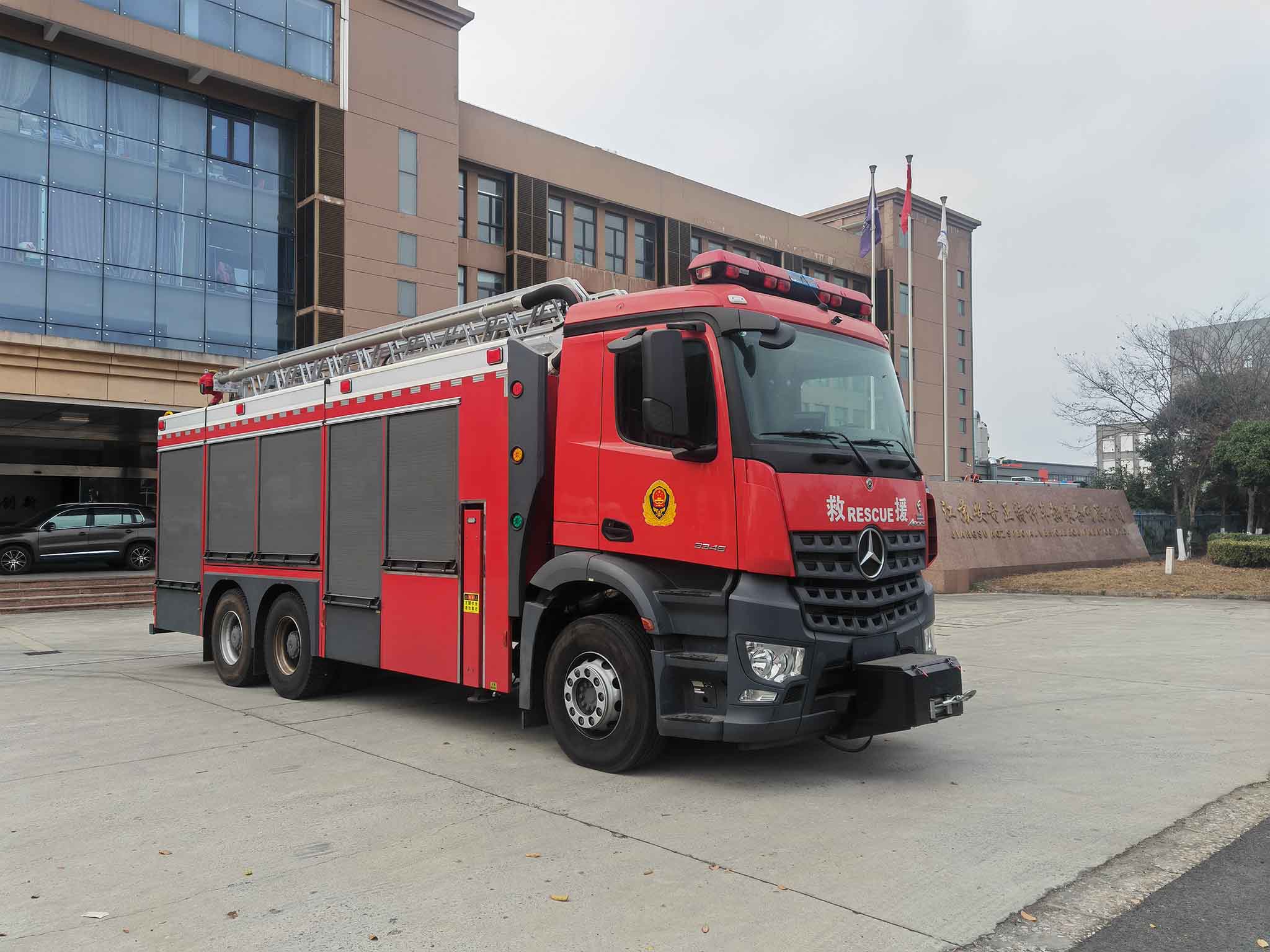 安奇正牌AQZ5250GXFAP60/B6压缩空气泡沫消防车