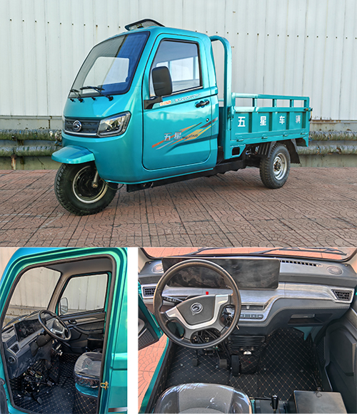WX2500DZH-2 五星牌纯电动前鼓式后鼓式电动正三轮摩托车图片