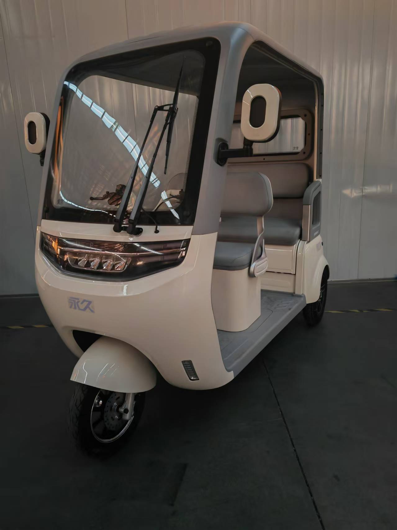 YJ1200DZK-22 永久牌纯电动前盘式后鼓式电动正三轮摩托车图片