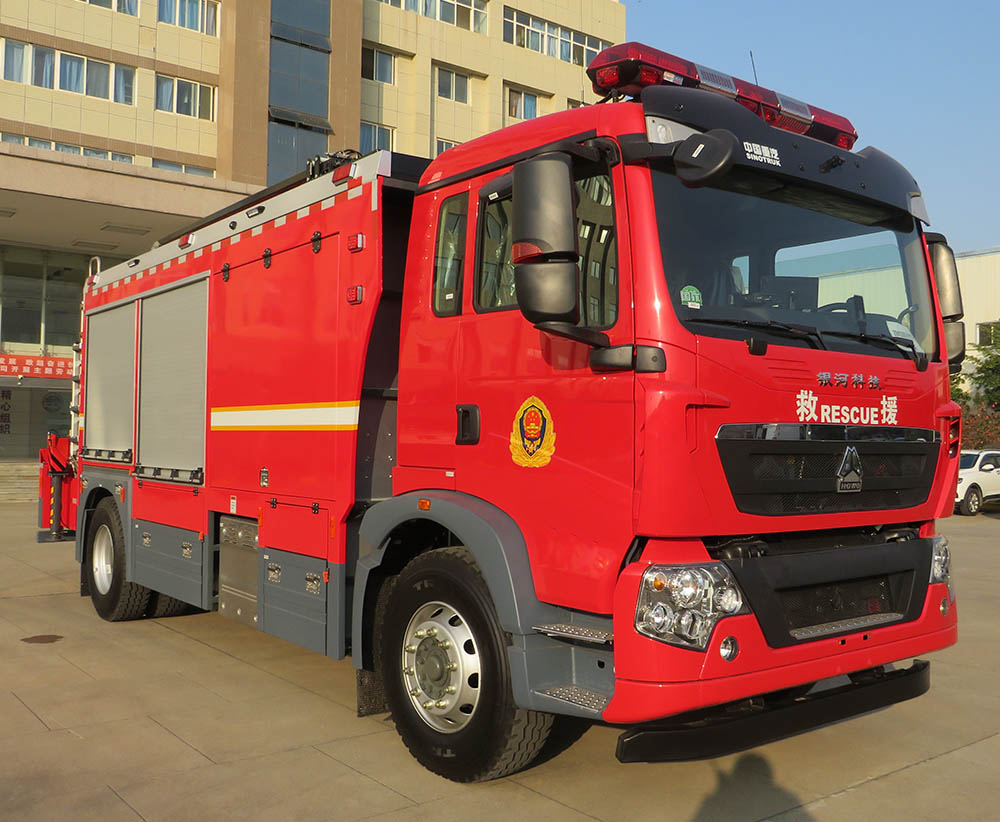 银河牌BX5150TXFZM100/HT6照明消防车