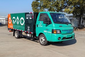 纯电动密闭式桶装垃圾车