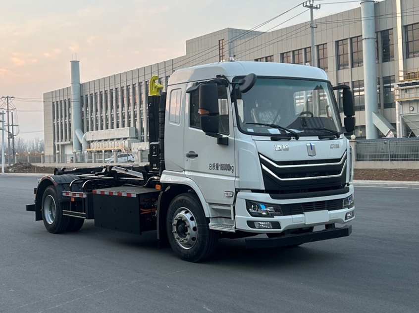 HZK5181ZXXSHEVGMR1 远程牌甲醇插电式增程混合动力车厢可卸式垃圾车图片