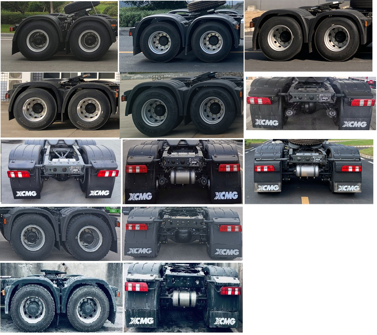 XGA4255BEVWC2 徐工牌612马力后双桥,后八轮纯电动纯电动半挂牵引车图片