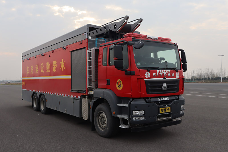永強(qiáng)奧林寶牌RY5310TXFDF30/01水帶敷設(shè)消防車(chē)