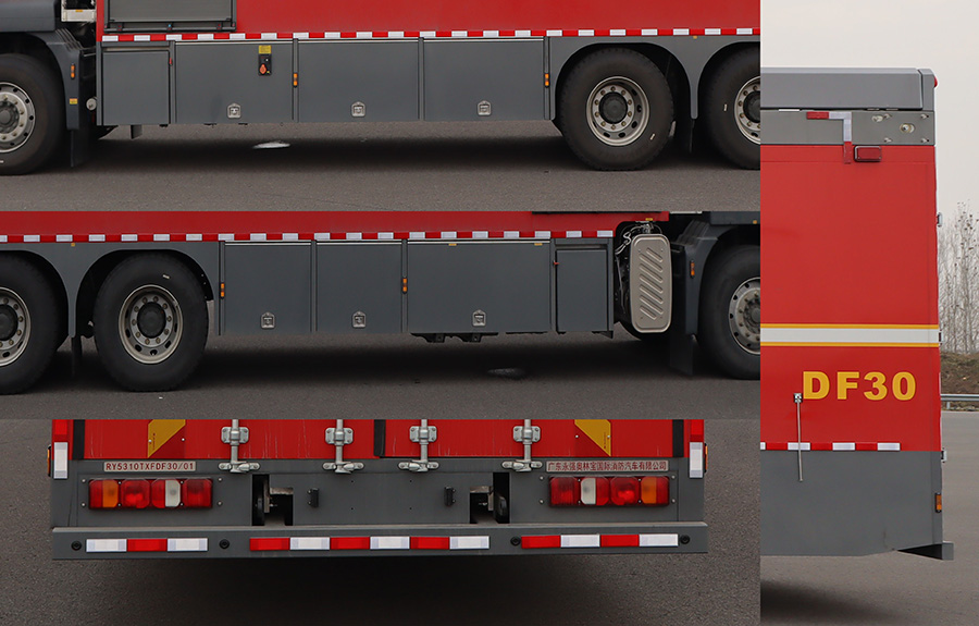 永強奧林寶牌RY5310TXFDF30/01水帶敷設消防車公告圖片