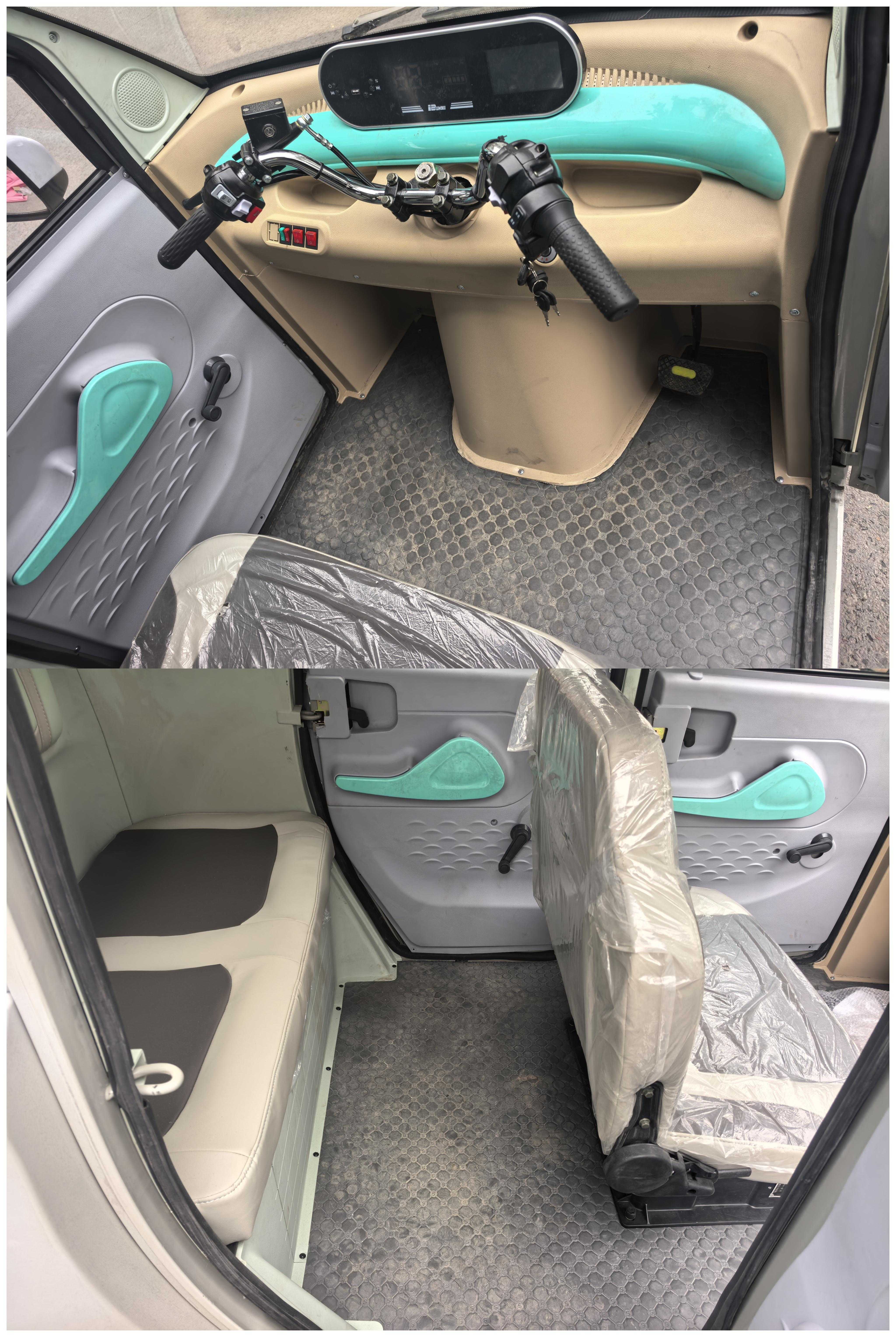 QQH1200DZK-2 轻骑虎牌纯电动前鼓式后鼓式电动正三轮摩托车图片