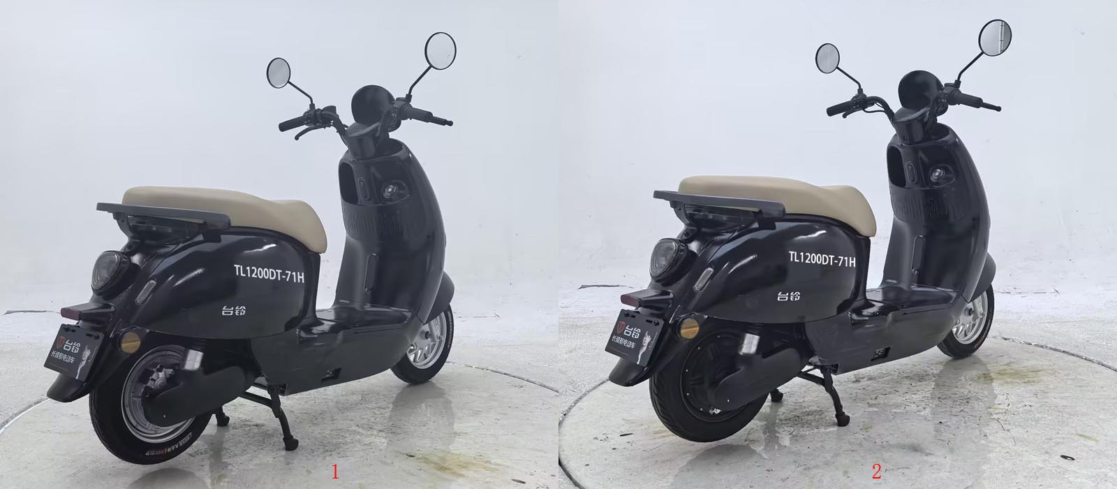 TL1200DT-71H 台铃牌纯电动前盘式后盘式/鼓式电动两轮摩托车图片