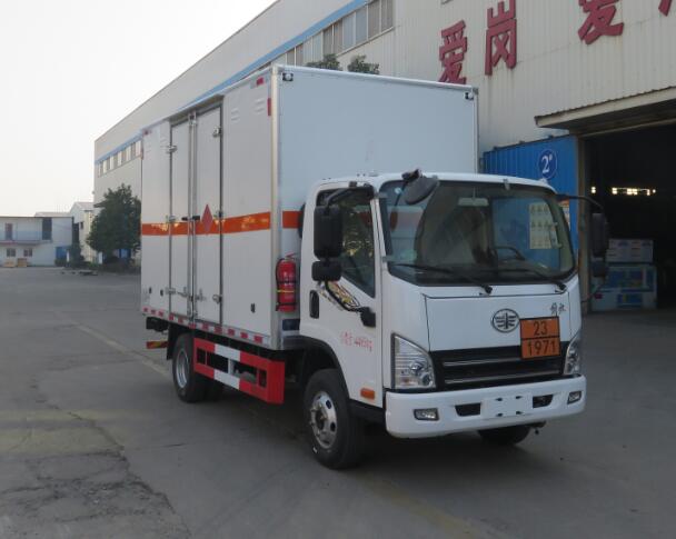 特運牌DTA5040XRQCA6易燃?xì)怏w廂式運輸車公告圖片