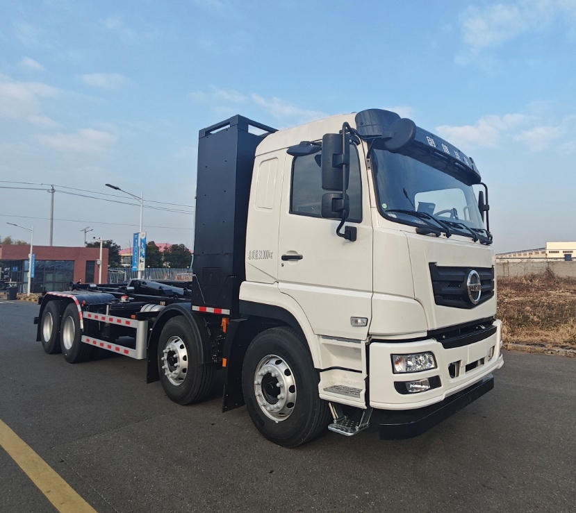 創(chuàng)維牌NJL5310ZXXKHKBEV換電式純電動(dòng)車(chē)廂可卸式垃圾車(chē)公告圖片