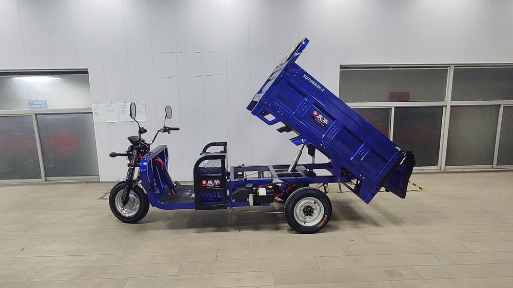 XQH1200DZH-Z 鑫庆华牌纯电动前鼓式后鼓式电动正三轮摩托车图片