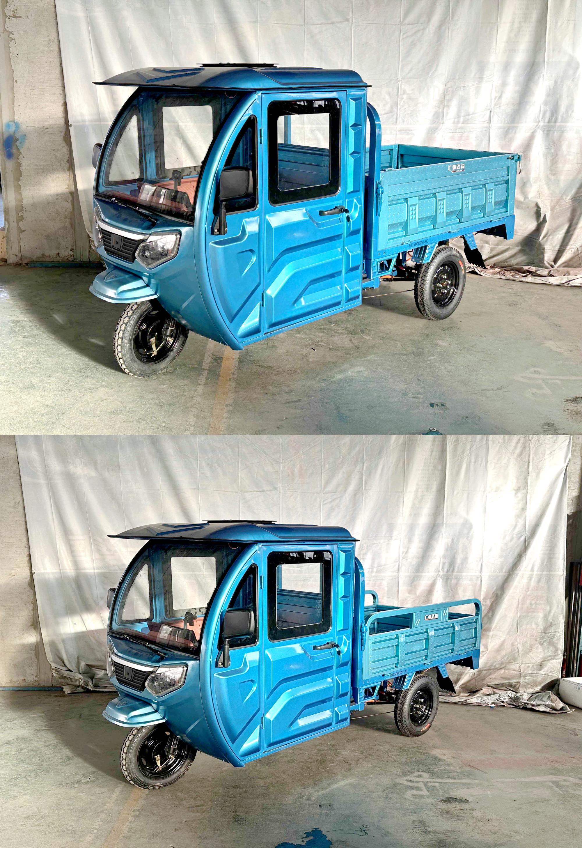 FK1500DZH-3C 飞肯牌纯电动前鼓式后鼓式电动正三轮摩托车图片