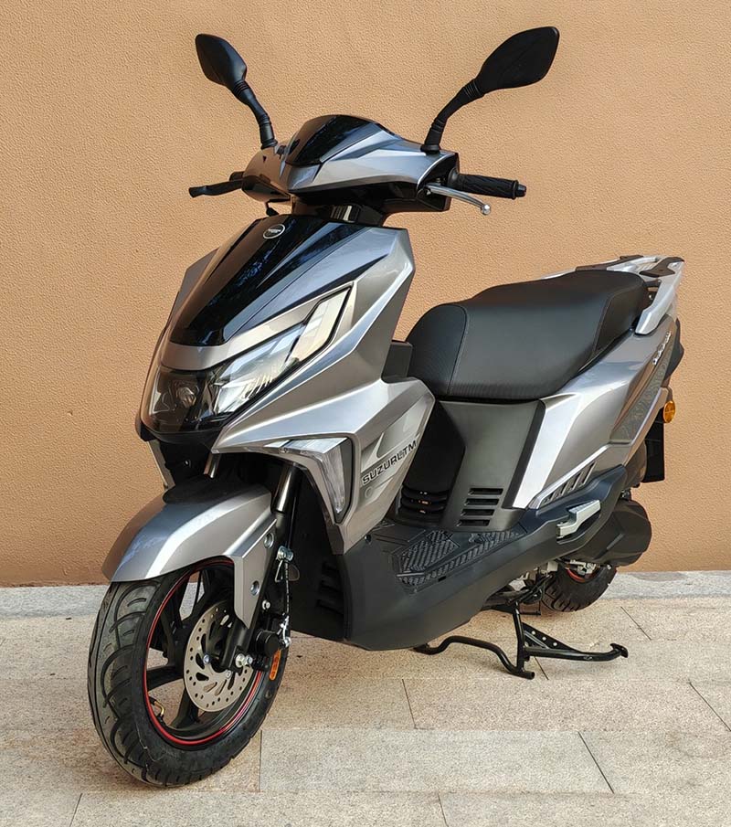 GB125T-9A 广本万强牌125CC汽油前盘式后鼓式两轮摩托车图片