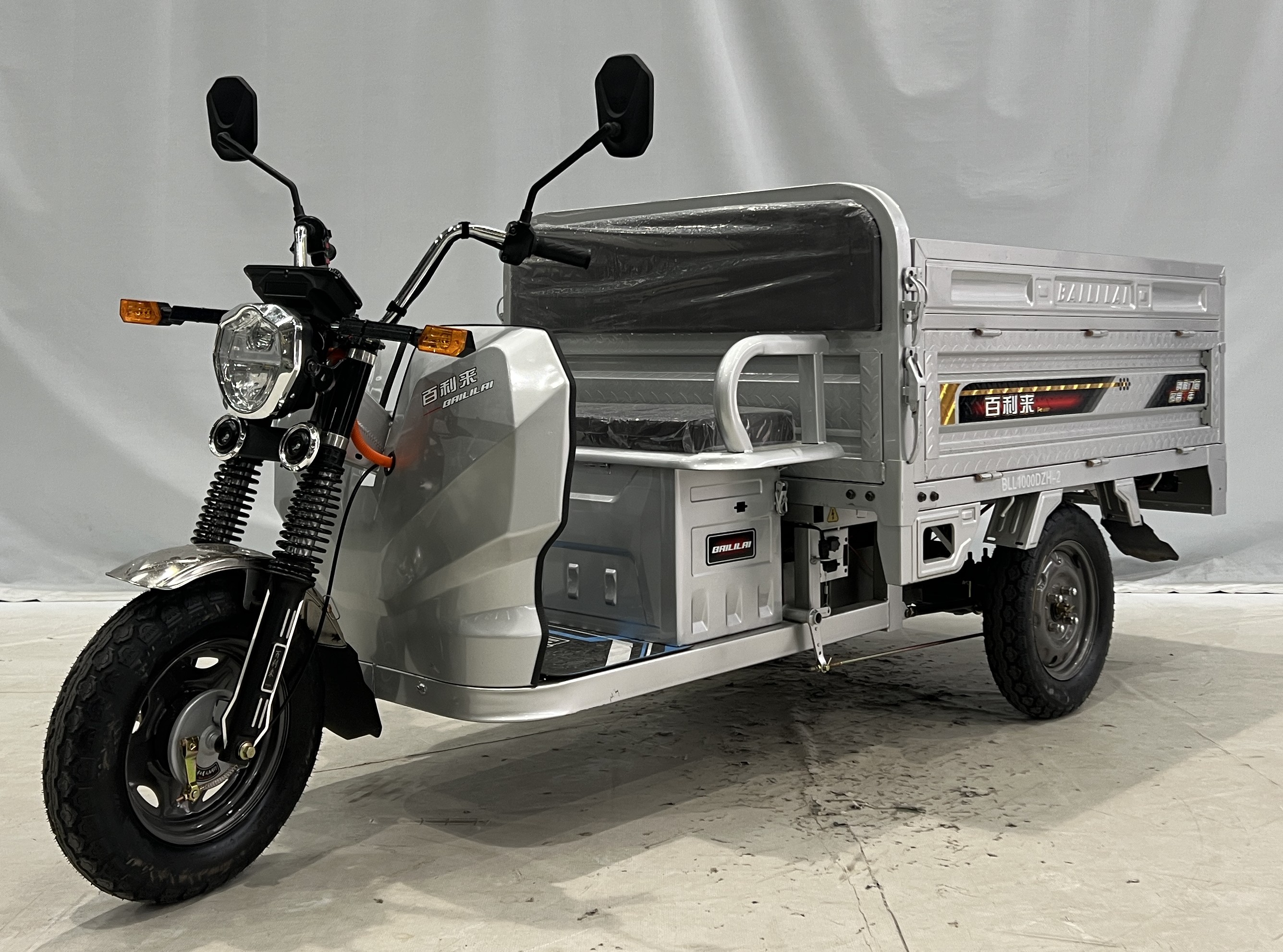 BLL1000DZH-2 百利来牌纯电动前鼓式后鼓式电动正三轮摩托车图片