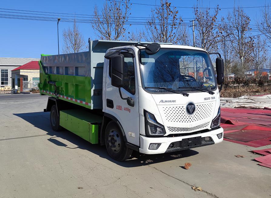 祥农达牌SGW5040ZXLBEVBJ纯电动厢式垃圾车
