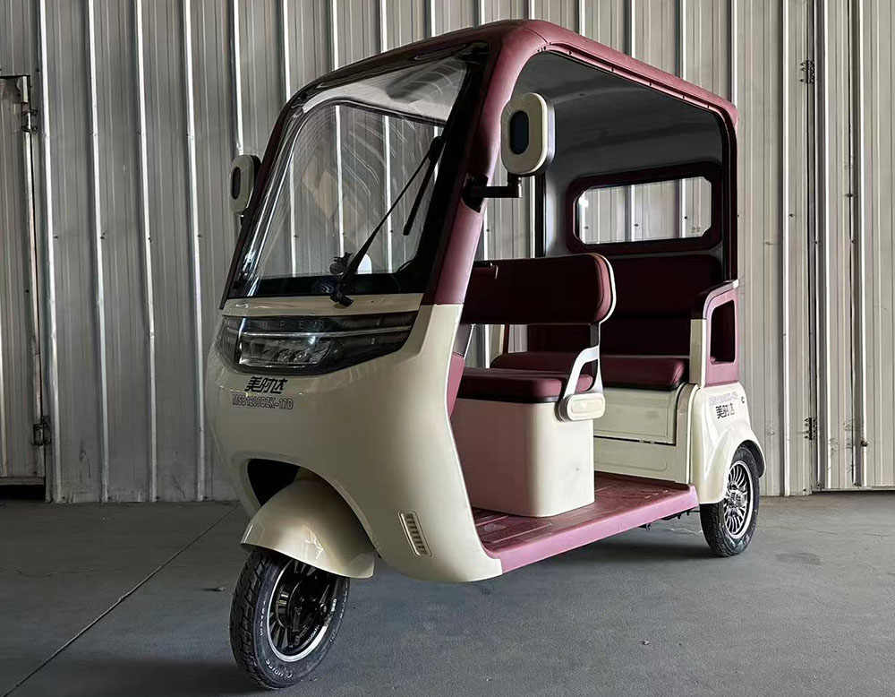 美时达牌MSD1200DZK-17D电动正三轮摩托车图片