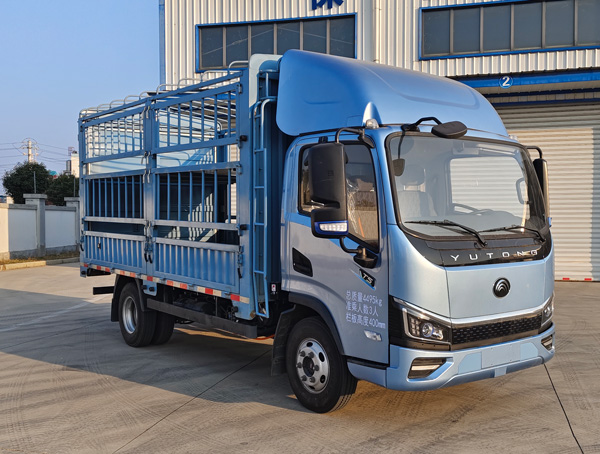 宇通牌ZKH5045CCYBEV2541纯电动仓栅式运输车