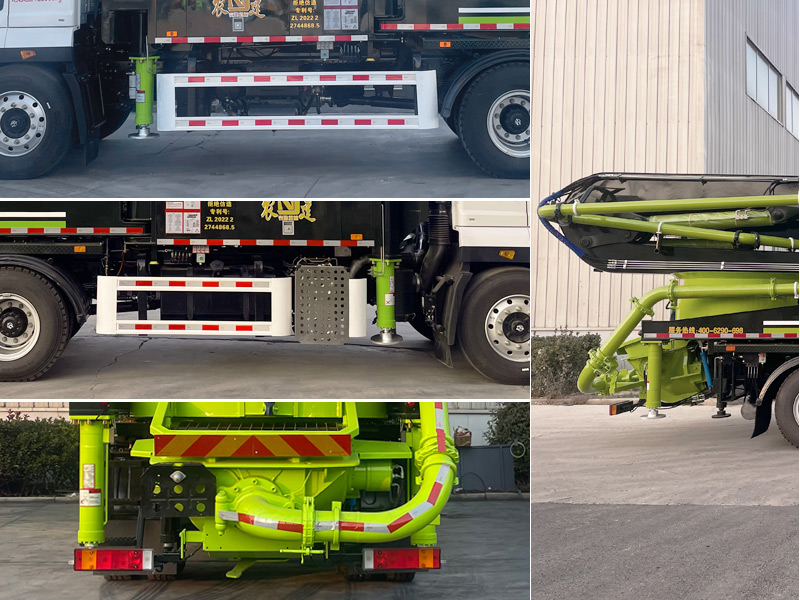 農(nóng)建機(jī)械牌XNJ5235THB混凝土泵車公告圖片