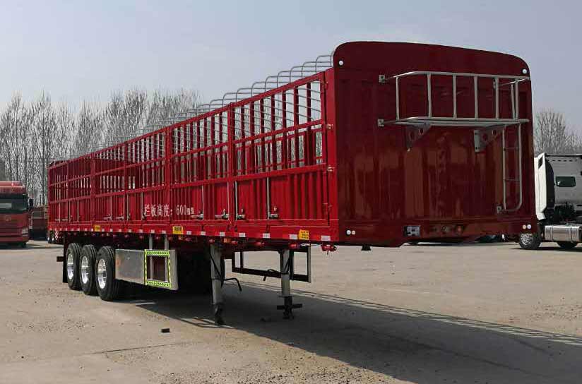 鲁际通牌13米33.8吨3轴仓栅式运输半挂车(LSJ9402CCY)