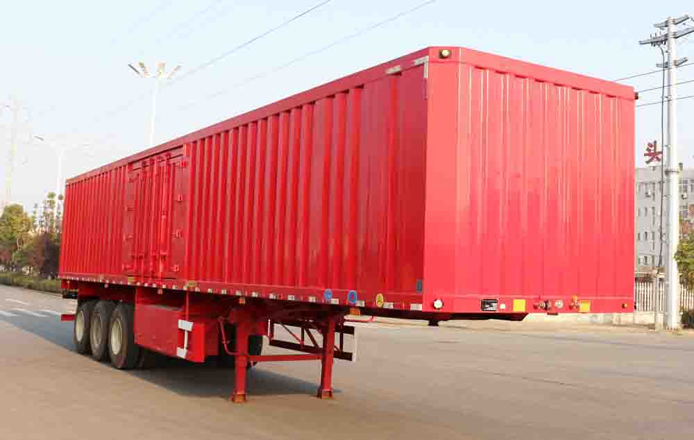 开乐牌13.8米32.3吨3轴厢式运输半挂车(AKL9409XXYB02)