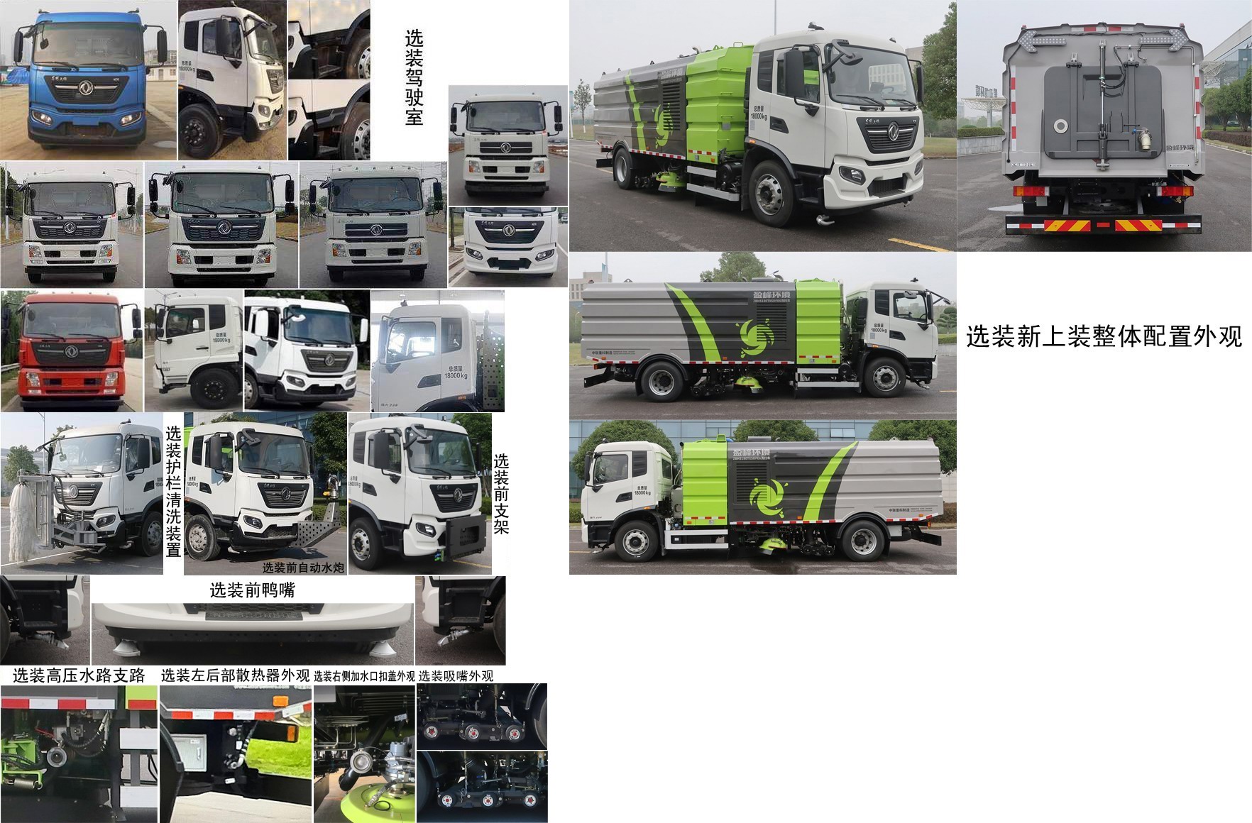 中联牌ZBH5180TXSDFE6洗扫车公告图片