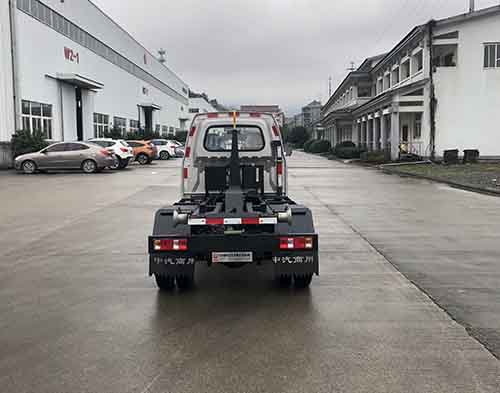 中汽牌ZQZ5031ZXXSC6車(chē)廂可卸式垃圾車(chē)公告圖片