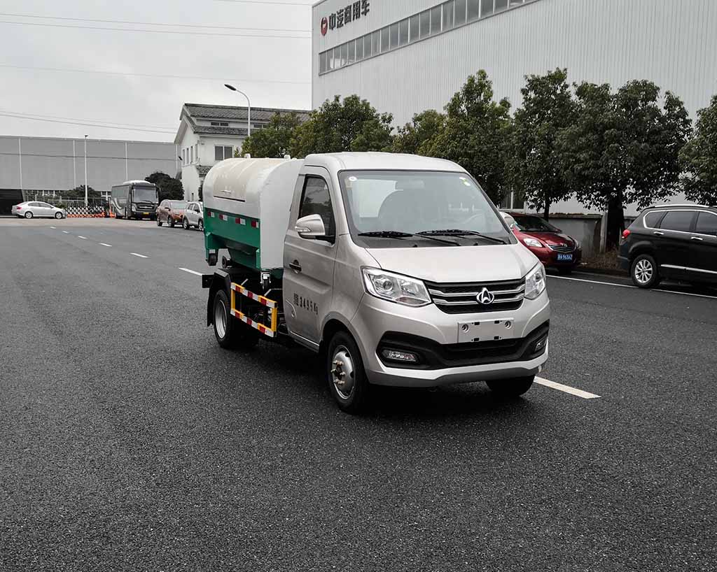 中汽牌ZQZ5031ZXXSC6車(chē)廂可卸式垃圾車(chē)公告圖片