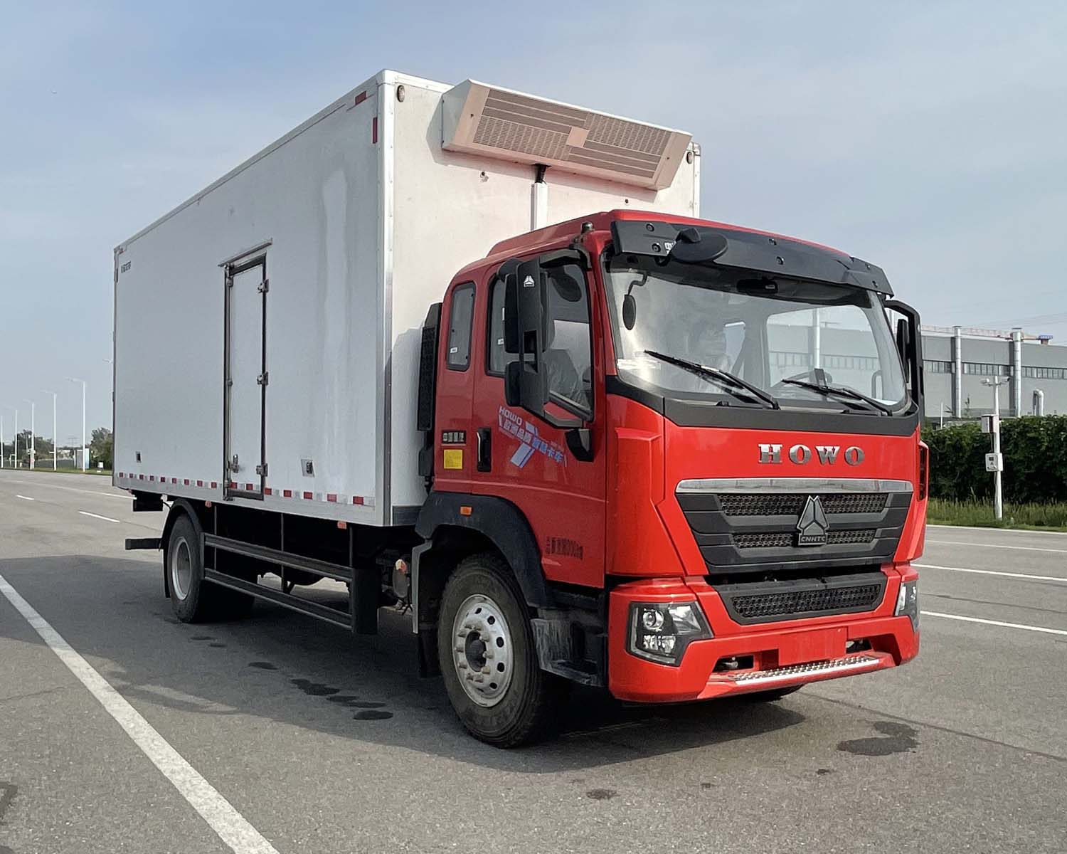 豪沃牌ZZ5187XLCK561DF1冷藏车公告图片