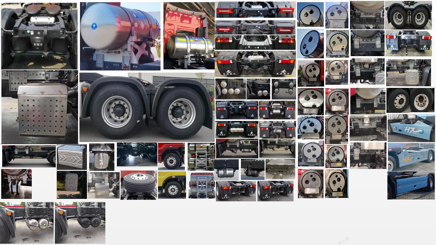 LZ4250H7DM2 乘龙牌500马力后双桥,后八轮LNG国六危险品运输半挂牵引车图片