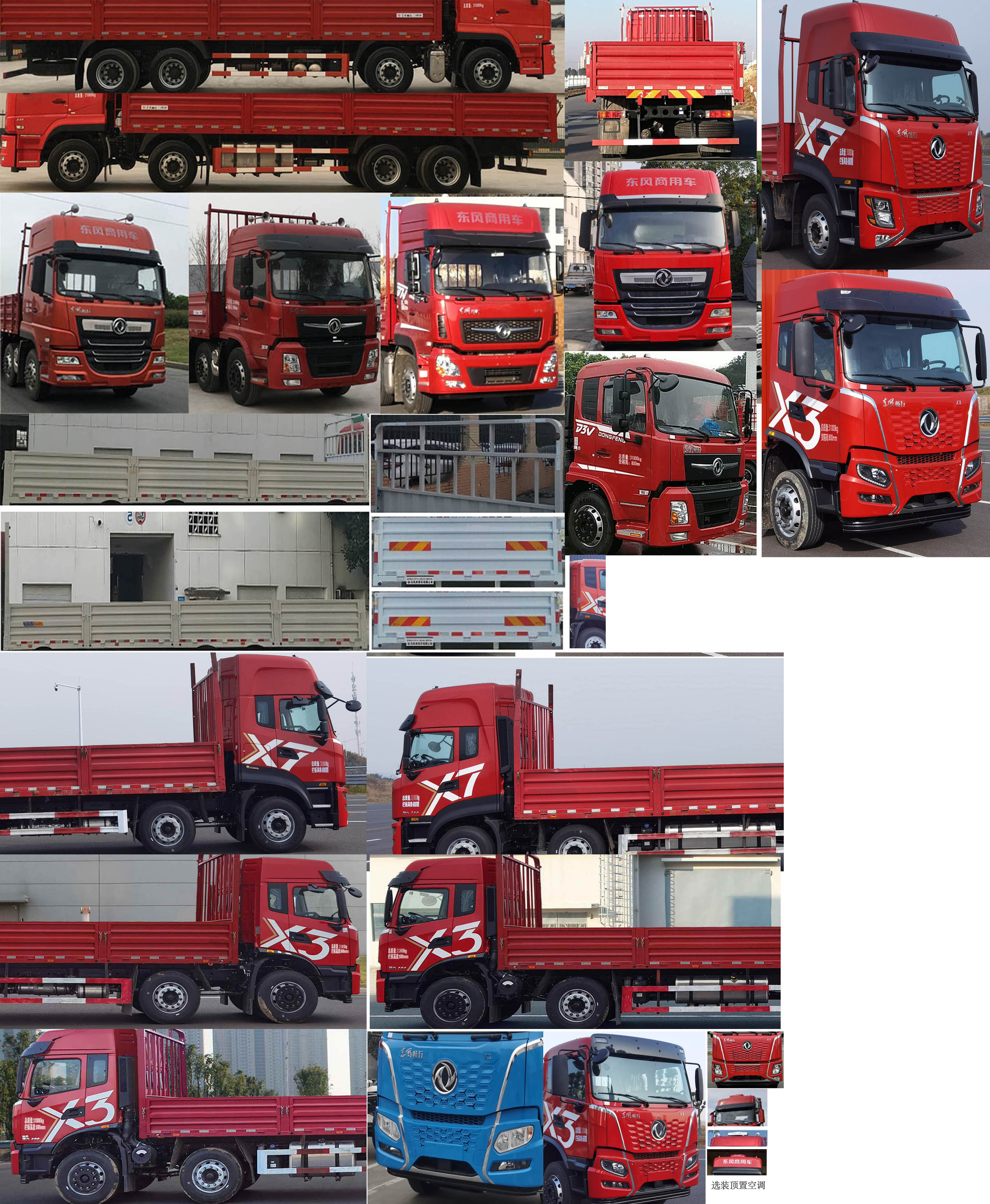 东风牌DFV1317GP6D1载货汽车公告图片