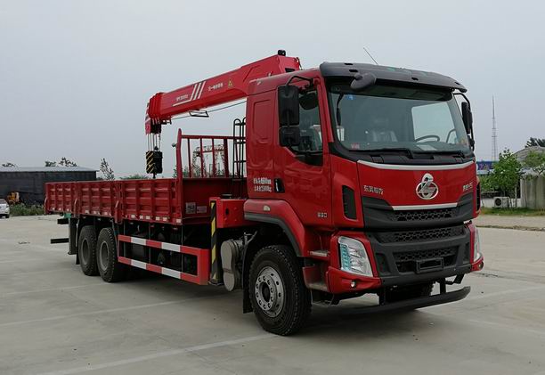 乘龙牌LZ5255JSQH5DC1随车起重运输车