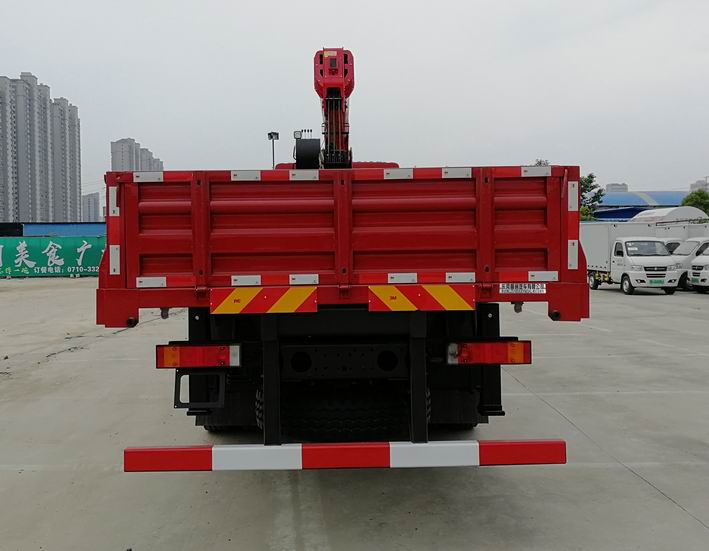 乘龙牌LZ5255JSQH5DC1随车起重运输车公告图片