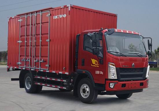 豪沃牌ZZ5117XXYH4215F112厢式运输车