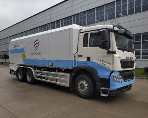 海山飓风牌FHS5250TWQZE6道路污染清除车