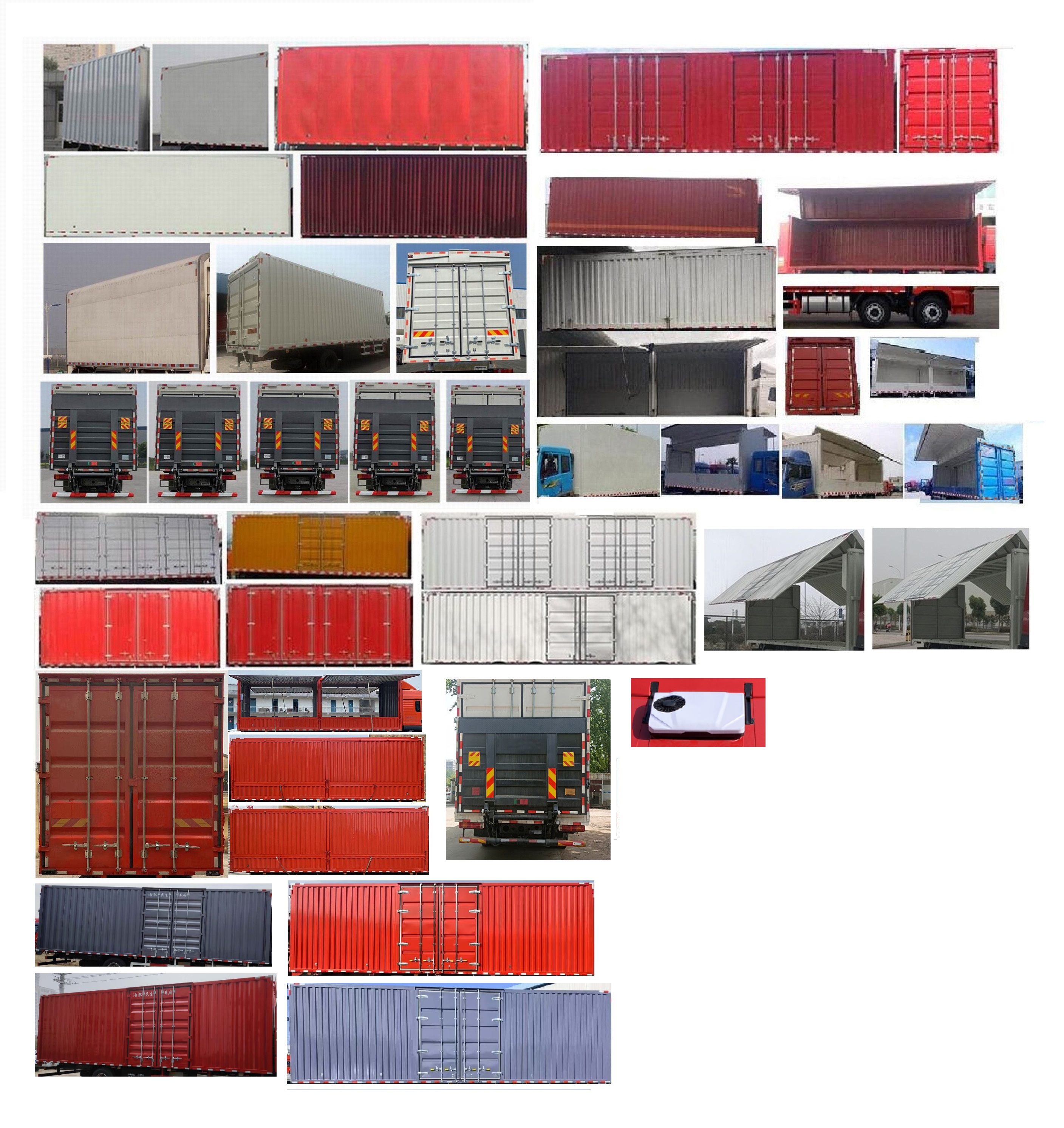 豪沃牌ZZ5257XYKN56CGF1翼開啟廂式車公告圖片