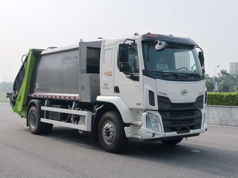 中聯(lián)牌ZBH5180ZYSLZE6壓縮式垃圾車公告圖片