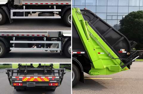 中聯(lián)牌ZBH5180ZYSLZE6壓縮式垃圾車公告圖片