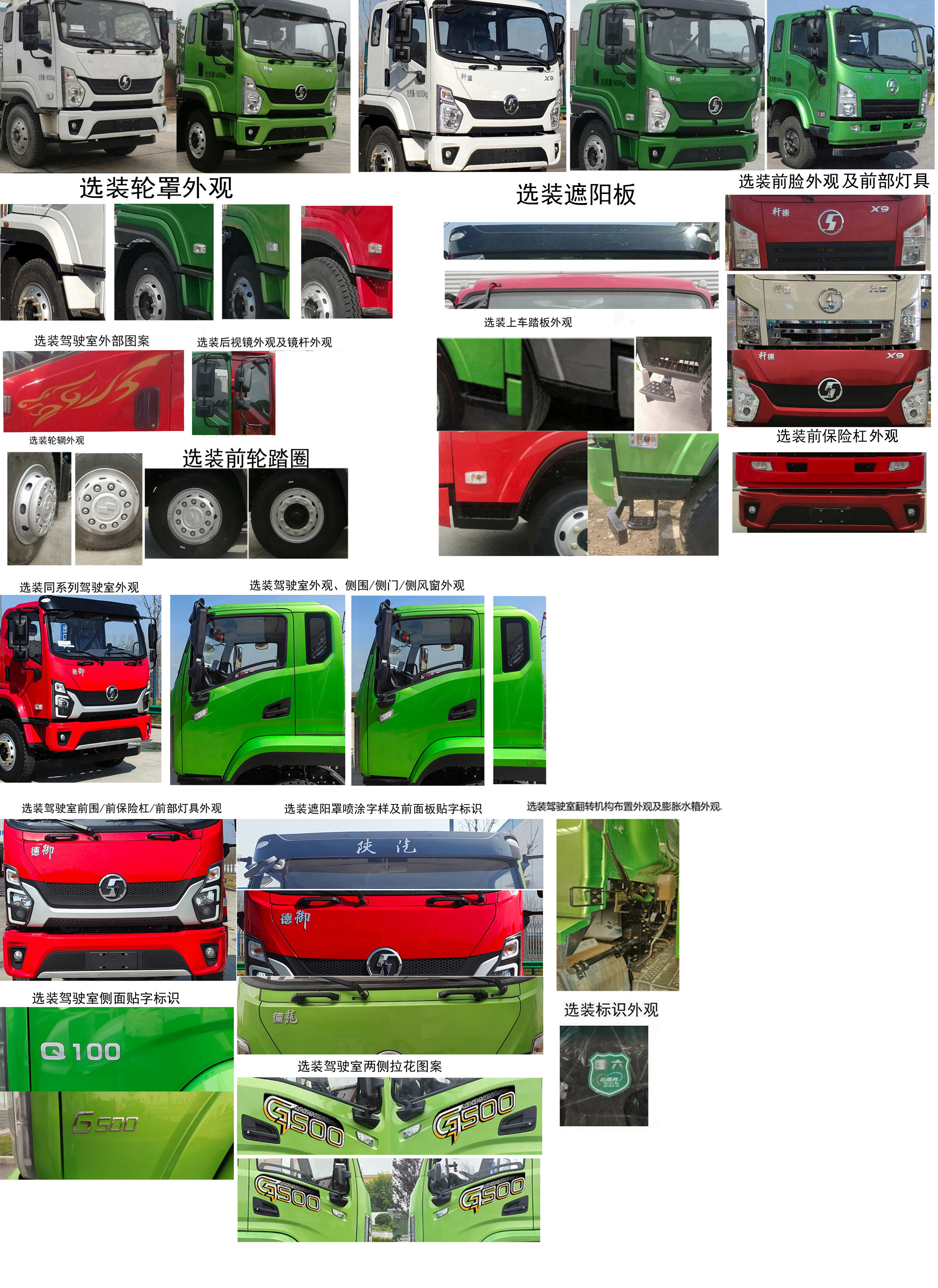 陕汽牌SX5160GPSGP6411绿化喷洒车公告图片