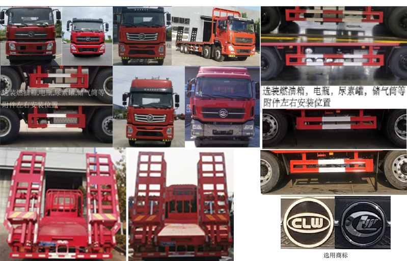 程力牌CL5310TPBA6平板運輸車公告圖片