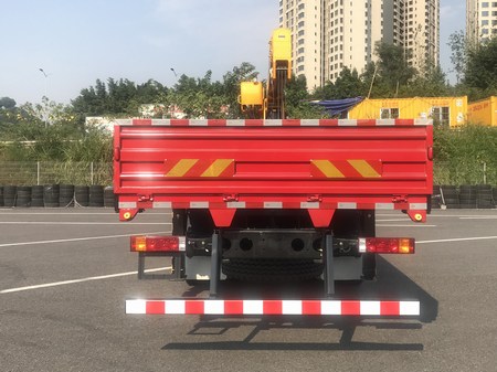 陕汽牌SX5250JSQGP6584随车起重运输车公告图片