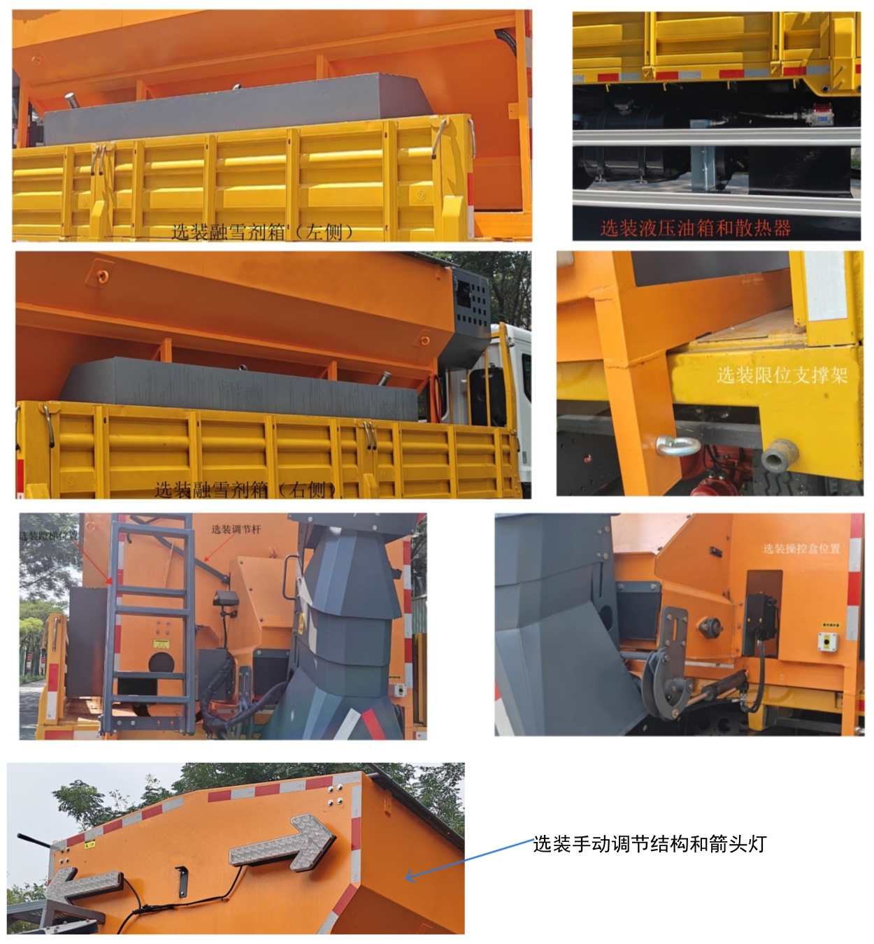 圣工牌HGY5181TCX除雪车公告图片
