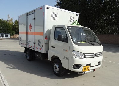 驼马牌JLC5032XRQEJ易燃气体厢式运输车
